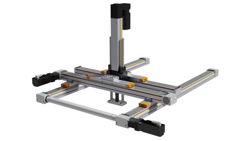 Manipulator met servomotoren