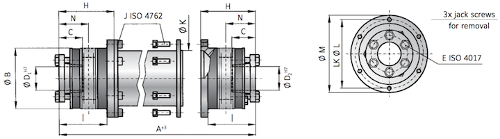 ZA (1500-4000 Nm) drawing