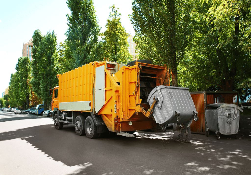 elektrificatie van mobiele systemen vuilniswagen